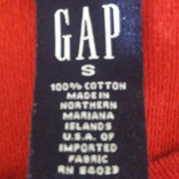 Gap Girls Small Red Christmas Reindeer Top - Picture 3 of 3